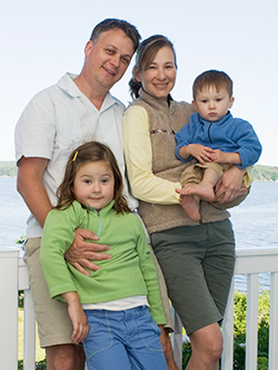 Dr. Maull and family